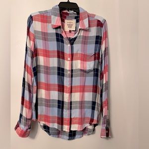 NWOT So Plaid Shirt